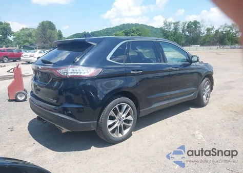 2016 Ford Edge Titanium from USA, damaged, VIN 2FMPK4K80GBC64522